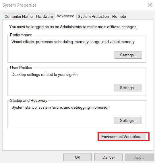System properties