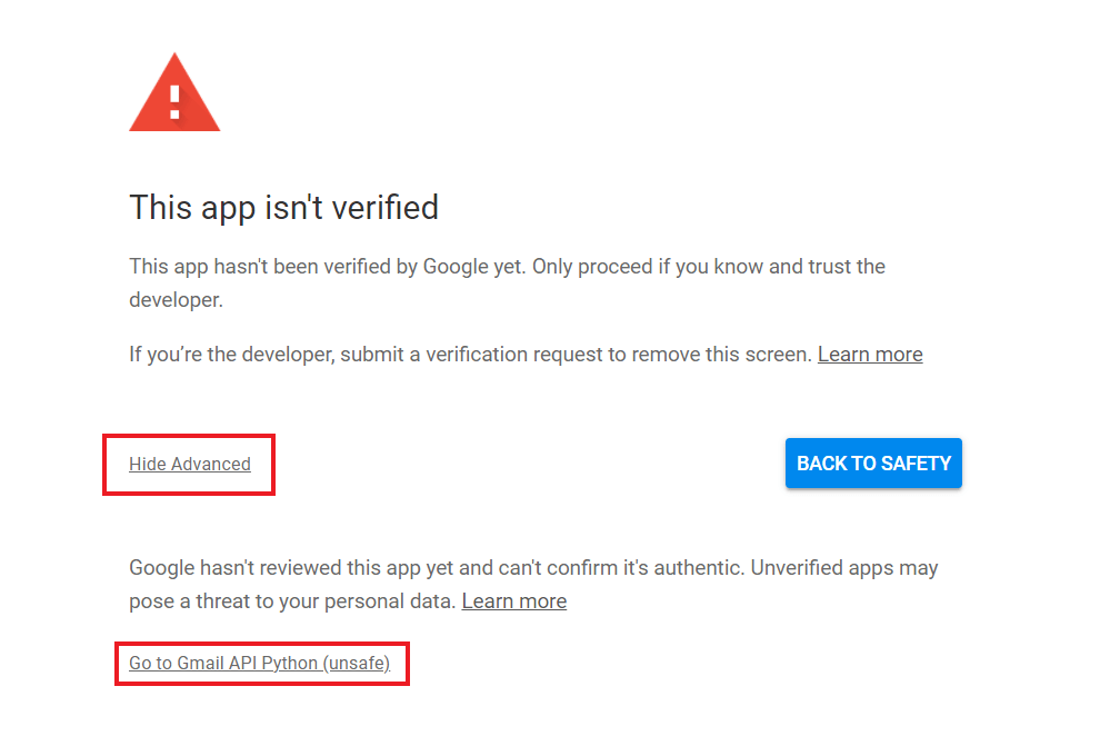This app isn't verified