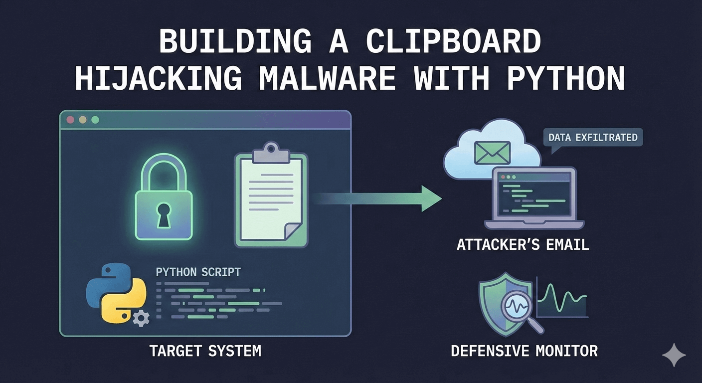 Building a ClipBoard Hijacking Malware with Python