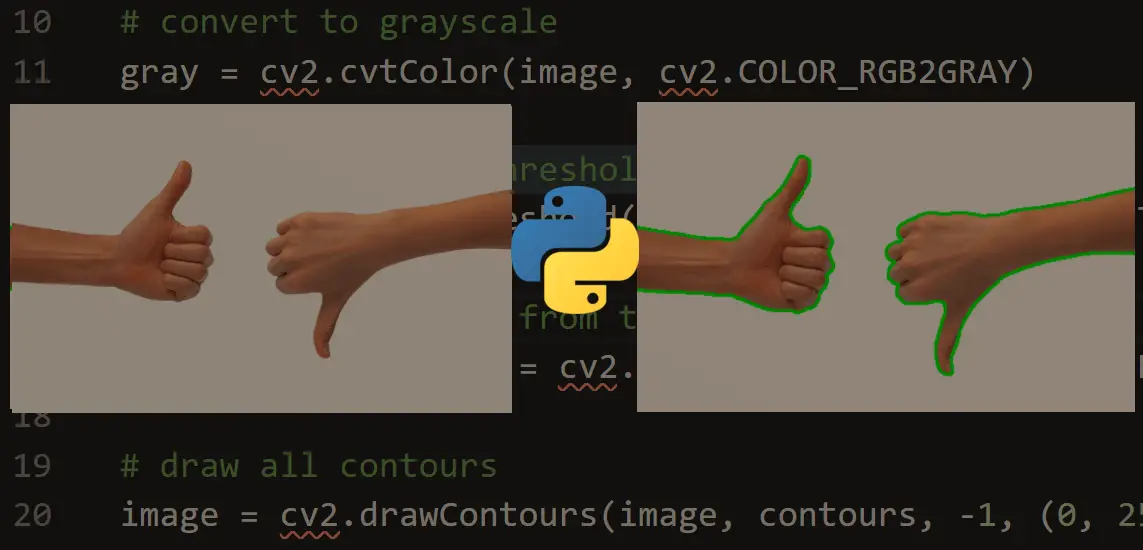 How to Detect Contours in Images using OpenCV in Python