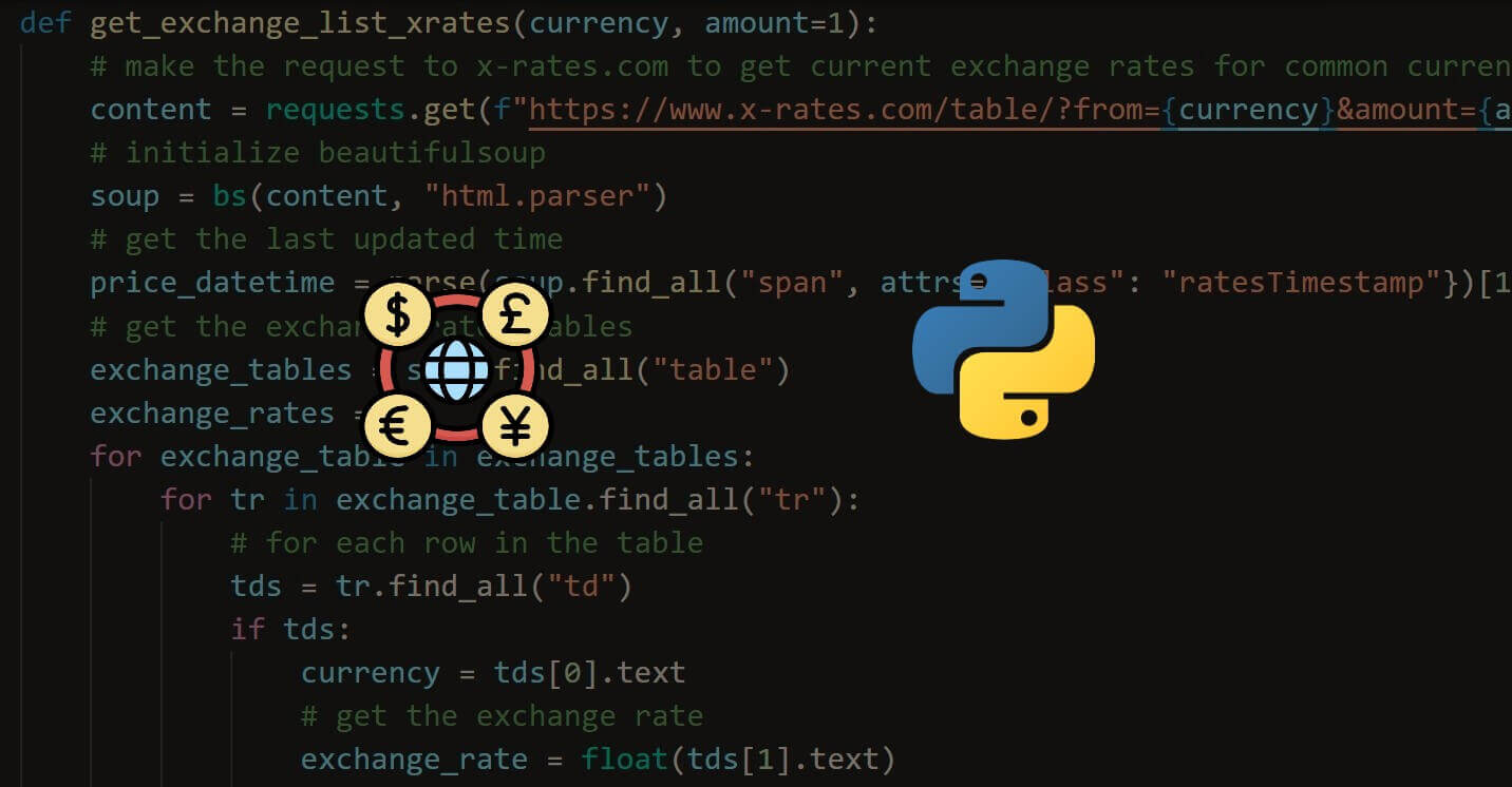 grieta recuerda Nuclear How to Make a Currency Converter in Python - Python Code