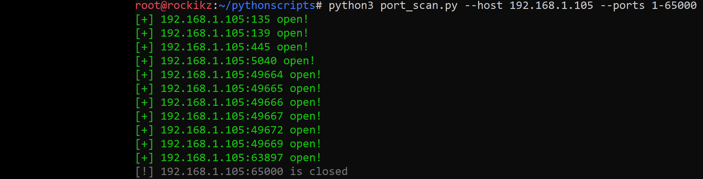 How to Make a Port Scanner in Python