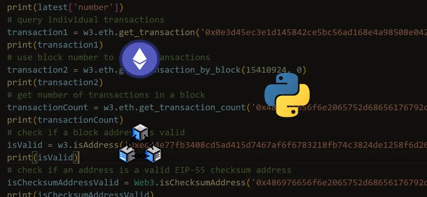 How to Query the Ethereum Blockchain with Python