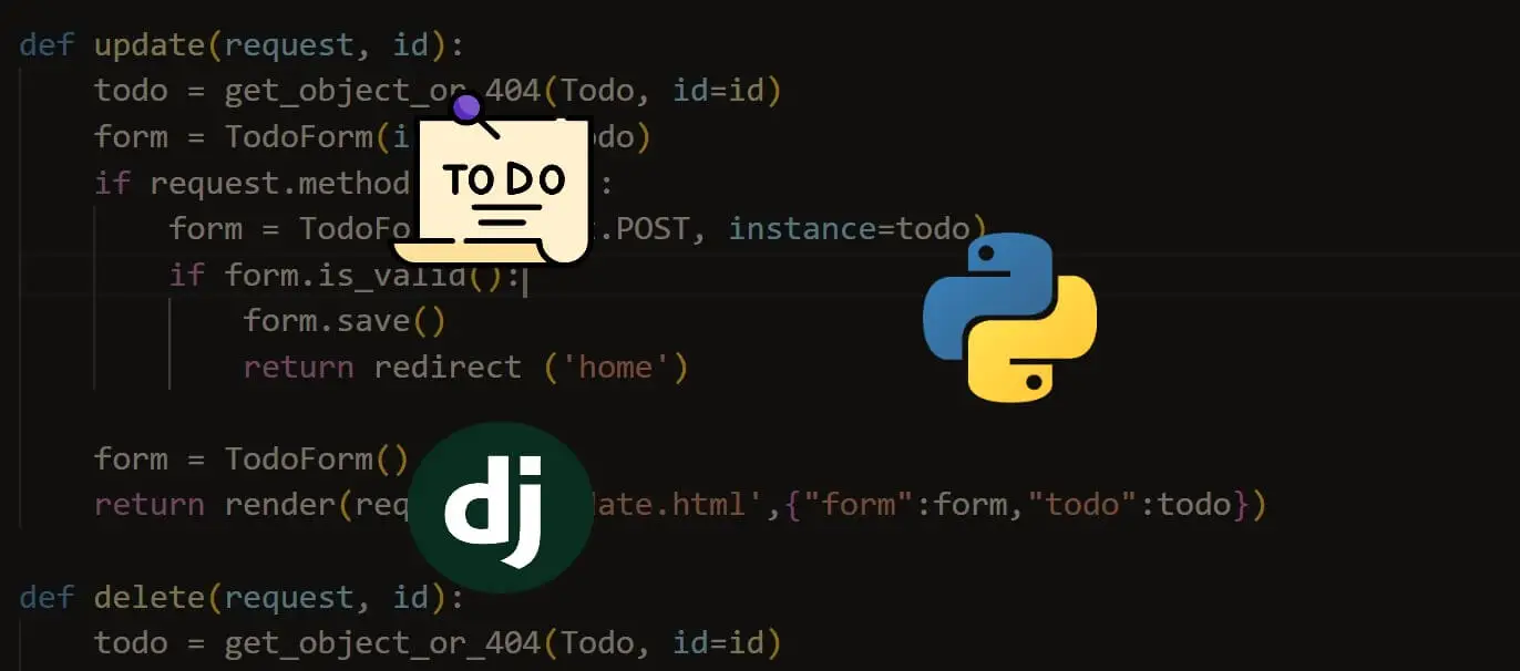 How to Make a Todo App using Django in Python